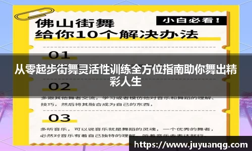 从零起步街舞灵活性训练全方位指南助你舞出精彩人生