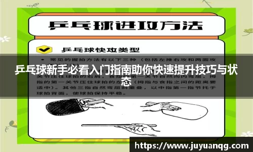 乒乓球新手必看入门指南助你快速提升技巧与状态